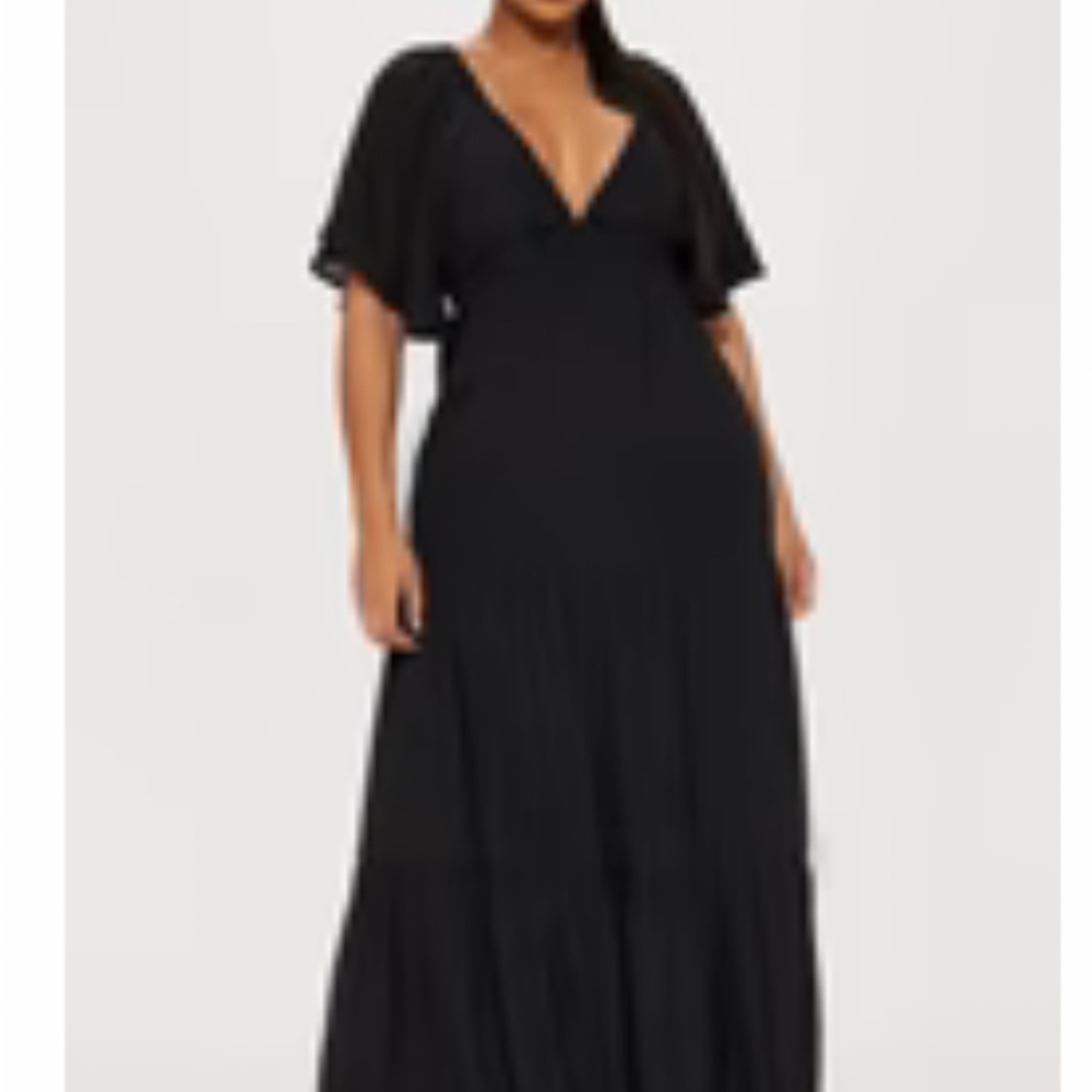Fashion Nova Black Maxi Dress